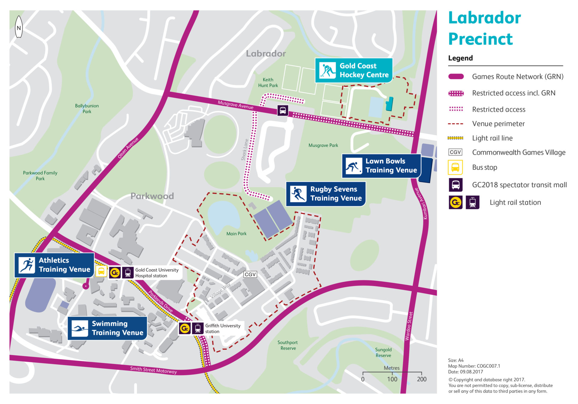 Labrador Precinct Map